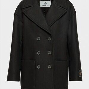 Aritzia Babaton Promenade Coat Black NWT Women’s Size L